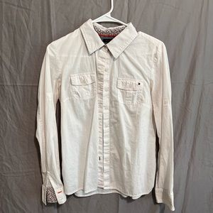 White Tommy button up